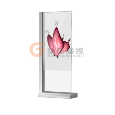 55寸OLED立式屏-透明屏