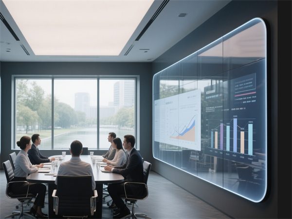 OLED显示屏企业展厅应用解决方案